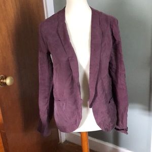 Elevenses Purple Blazer